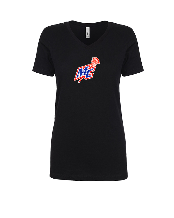 Middle Country Boys Lacrosse Logo - Womens V-Neck