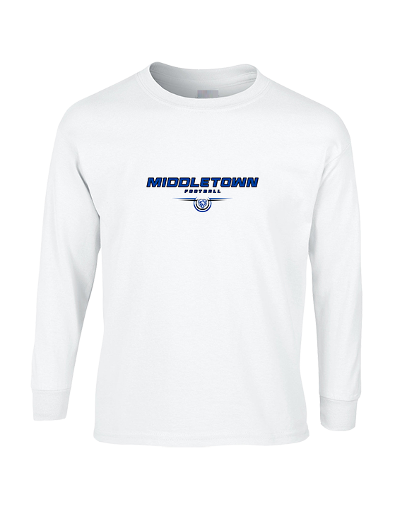 Middletown HS Football Design - Cotton Longsleeve