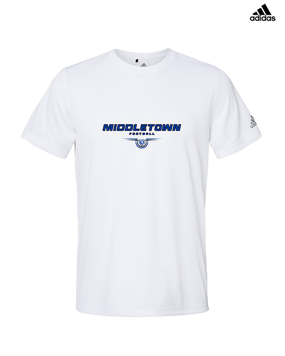Middletown HS Football Design - Mens Adidas Performance Shirt