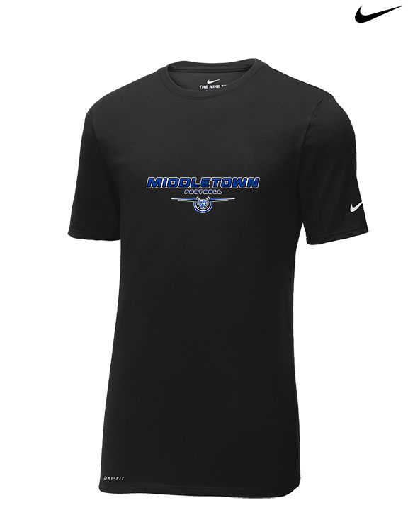Middletown HS Football Design - Mens Nike Cotton Poly Tee