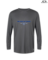 Middletown HS Football Design - Mens Oakley Longsleeve