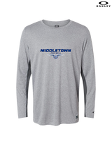 Middletown HS Football Design - Mens Oakley Longsleeve