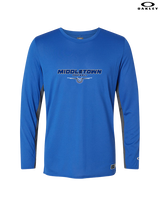 Middletown HS Football Design - Mens Oakley Longsleeve