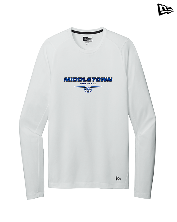Middletown HS Football Design - New Era Performance Long Sleeve