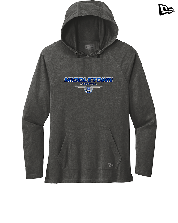 Middletown HS Football Design - New Era Tri-Blend Hoodie