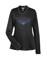 Middletown HS Football Design - Womens Performance Longsleeve
