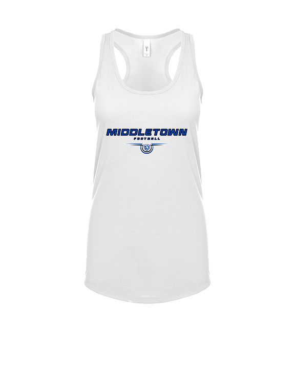 Middletown HS Football Design - Womens Tank Top