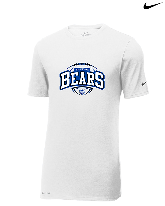 Middletown HS Football Toss - Mens Nike Cotton Poly Tee