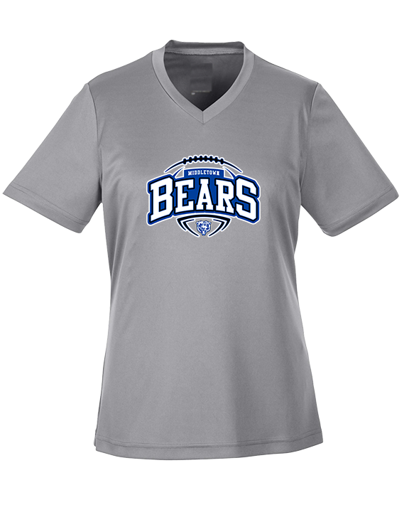 Middletown HS Football Toss - Womens Performance Shirt
