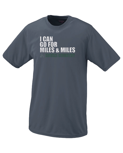 Delta Charter HS Miles and Miles - Performance T-Shirt