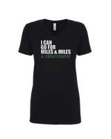 Delta Charter HS Miles and Miles - Women’s V-Neck