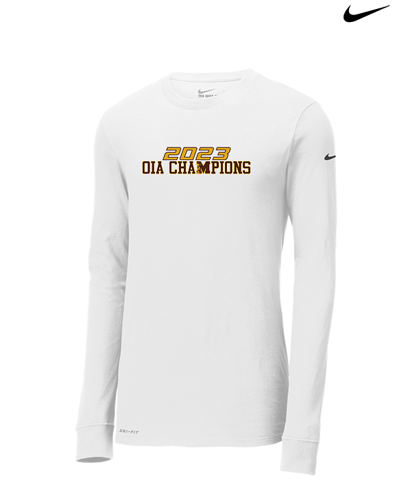 Mililani HS Football Custom - Mens Nike Longsleeve