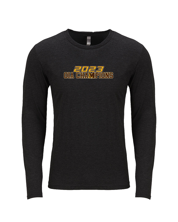 Mililani HS Football Custom - Tri-Blend Long Sleeve