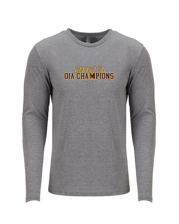 Mililani HS Football Custom - Tri-Blend Long Sleeve