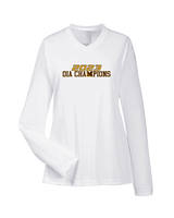 Mililani HS Football Custom - Womens Performance Longsleeve
