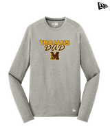 Mililani HS Football Dad - New Era Performance Long Sleeve