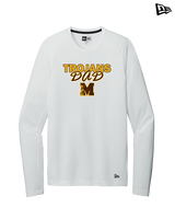 Mililani HS Football Dad - New Era Performance Long Sleeve