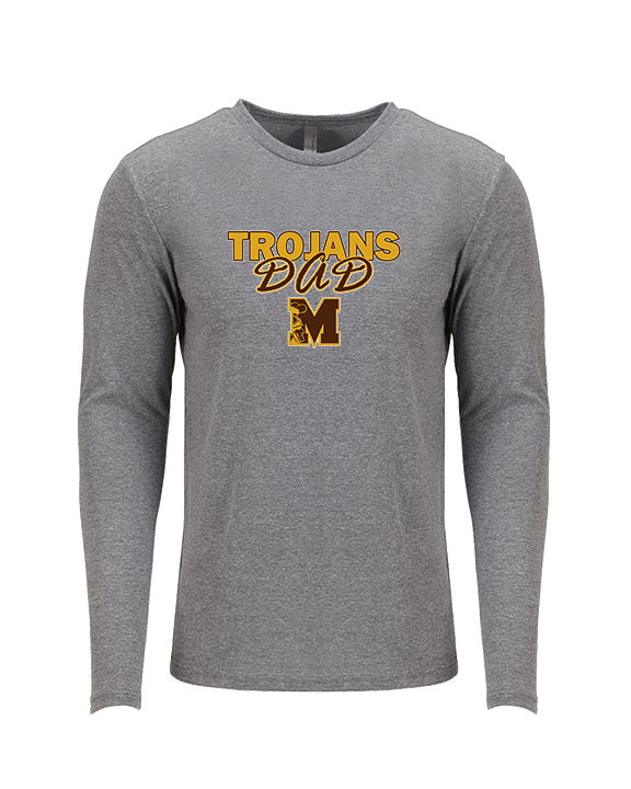 Mililani HS Football Dad - Tri-Blend Long Sleeve