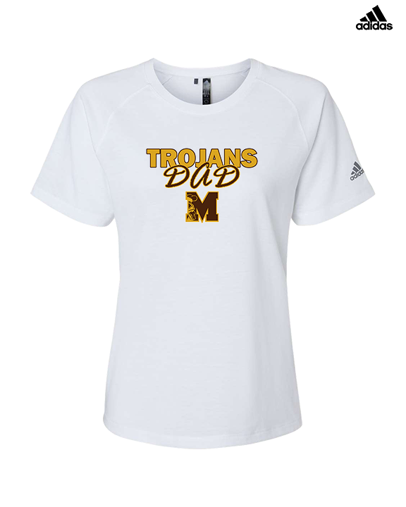 Mililani HS Football Dad - Womens Adidas Performance Shirt