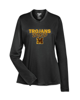 Mililani HS Football Dad - Womens Performance Longsleeve