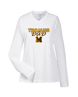 Mililani HS Football Dad - Womens Performance Longsleeve