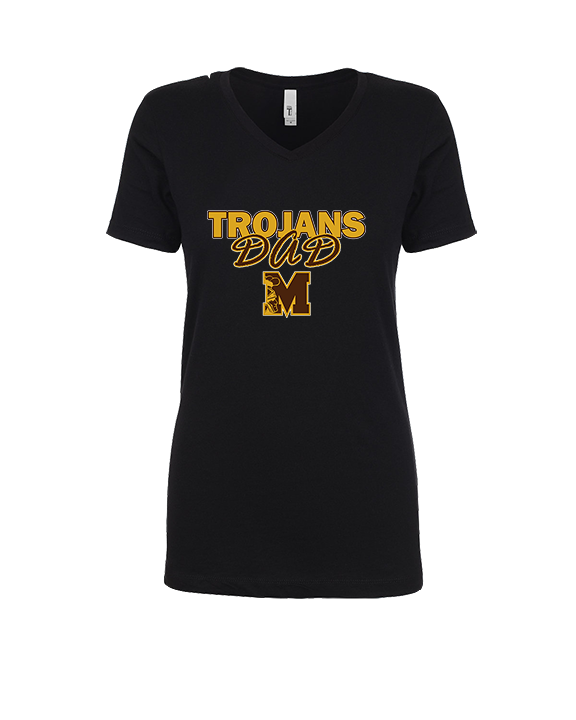 Mililani HS Football Dad - Womens Vneck