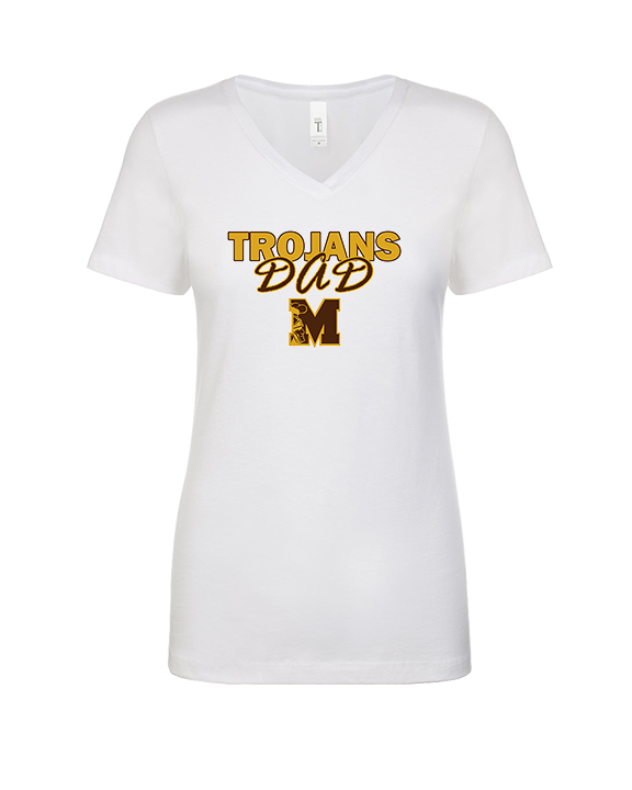 Mililani HS Football Dad - Womens Vneck