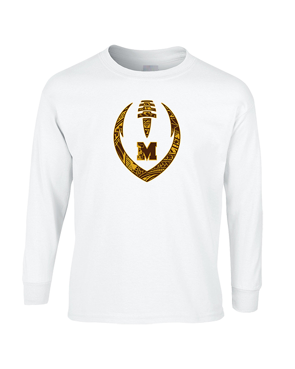 Mililani HS Football Full Football - Cotton Longsleeve