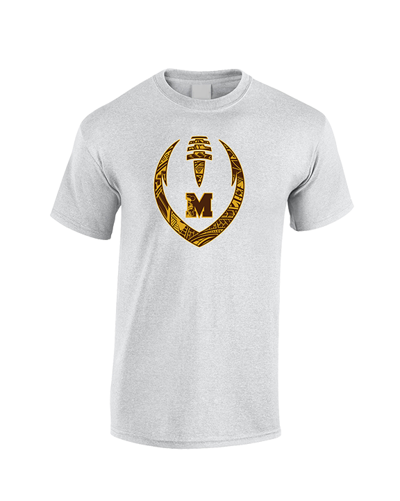 Mililani HS Football Full Football - Cotton T-Shirt