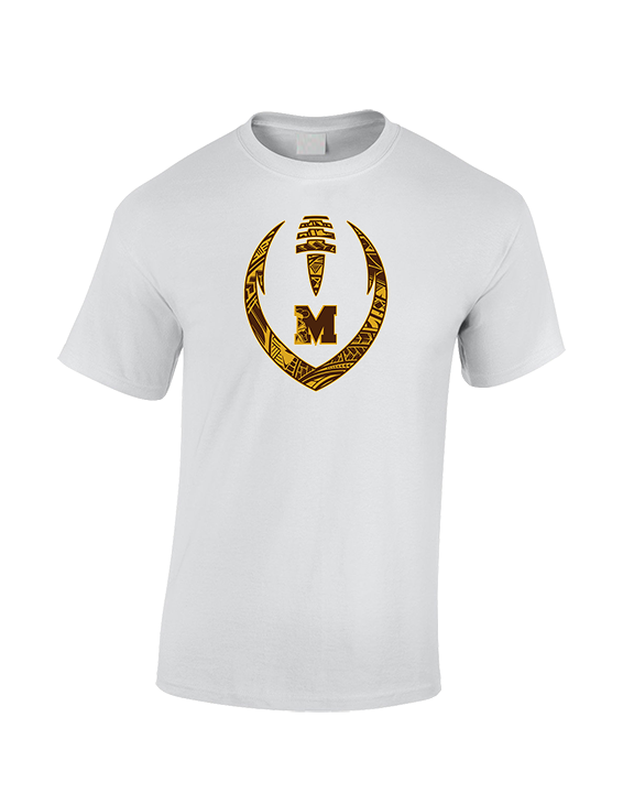 Mililani HS Football Full Football - Cotton T-Shirt