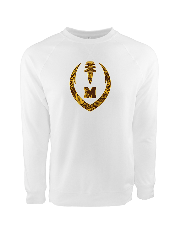 Mililani HS Football Full Football - Crewneck Sweatshirt