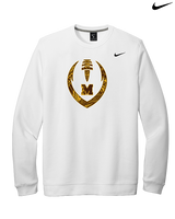 Mililani HS Football Full Football - Mens Nike Crewneck