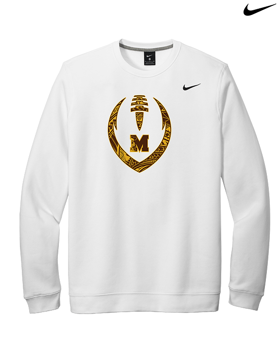 Mililani HS Football Full Football - Mens Nike Crewneck
