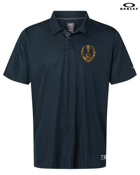 Mililani HS Football Full Football - Mens Oakley Polo