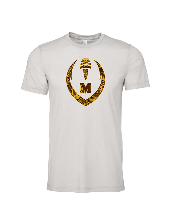 Mililani HS Football Full Football - Tri-Blend Shirt