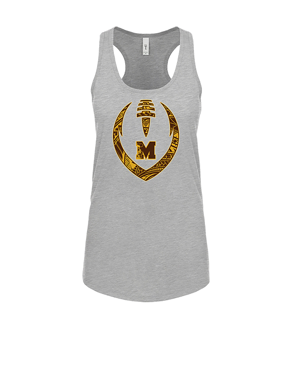 Mililani HS Football Full Football - Womens Tank Top