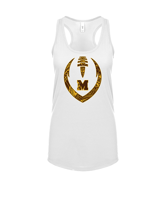 Mililani HS Football Full Football - Womens Tank Top