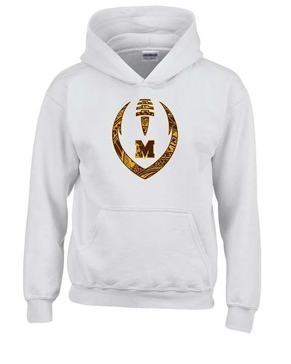 Mililani HS Football Full Football - Youth Hoodie
