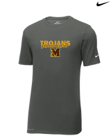 Mililani HS Football Grandparent - Mens Nike Cotton Poly Tee