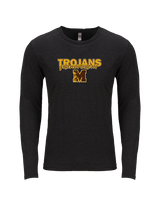 Mililani HS Football Grandparent - Tri-Blend Long Sleeve