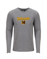 Mililani HS Football Grandparent - Tri-Blend Long Sleeve