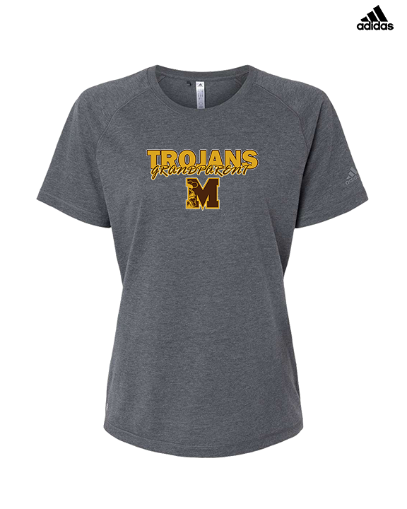 Mililani HS Football Grandparent - Womens Adidas Performance Shirt
