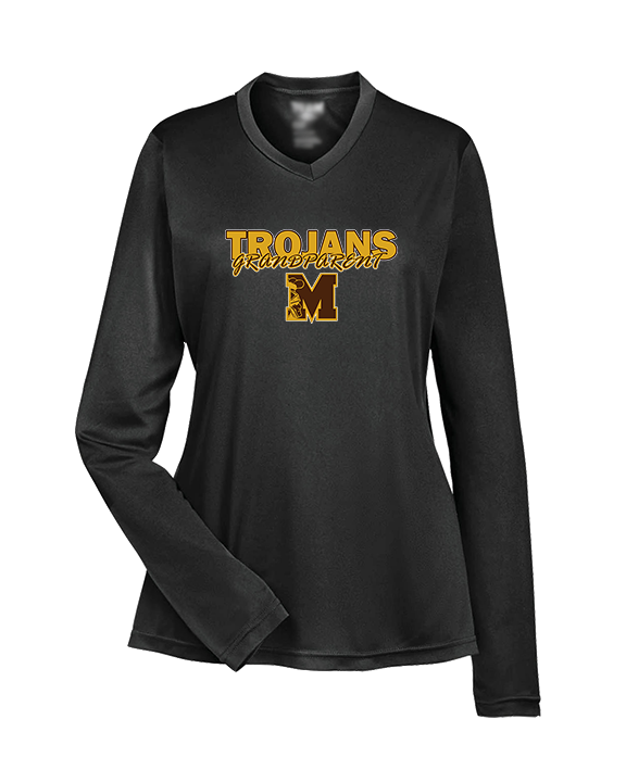 Mililani HS Football Grandparent - Womens Performance Longsleeve