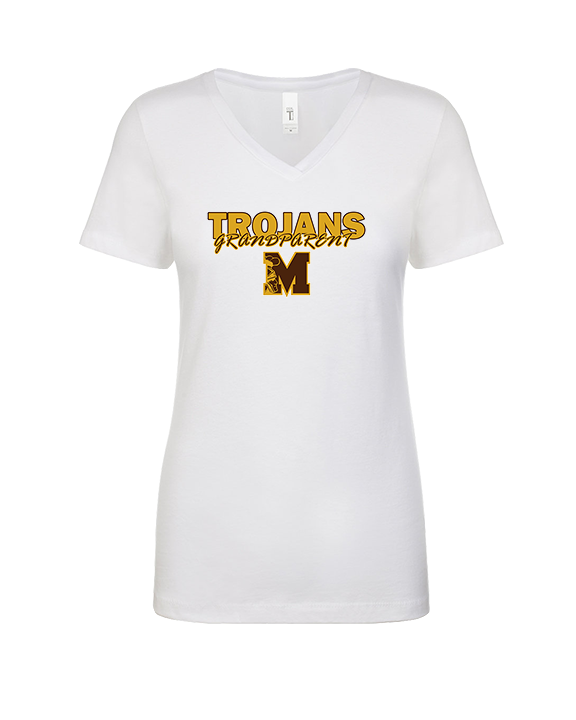 Mililani HS Football Grandparent - Womens Vneck