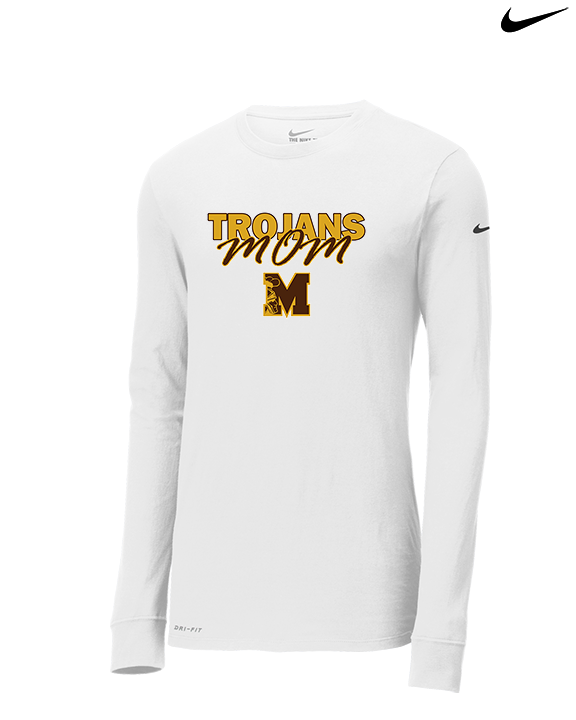 Mililani HS Football Mom - Mens Nike Longsleeve