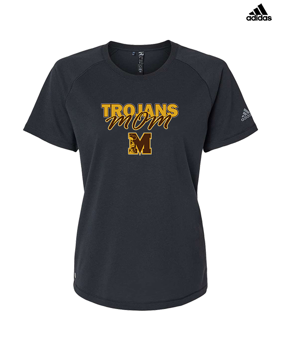 Mililani HS Football Mom - Womens Adidas Performance Shirt