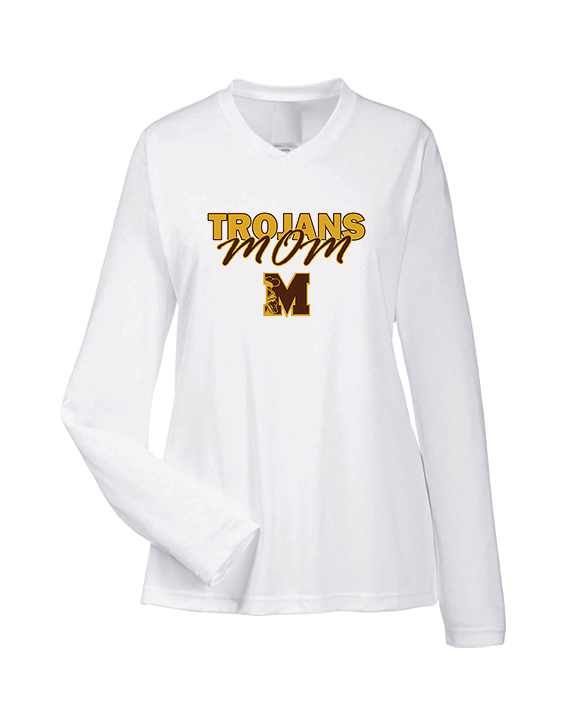 Mililani HS Football Mom - Womens Performance Longsleeve