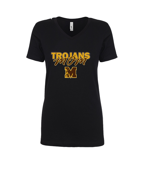 Mililani HS Football Mom - Womens Vneck