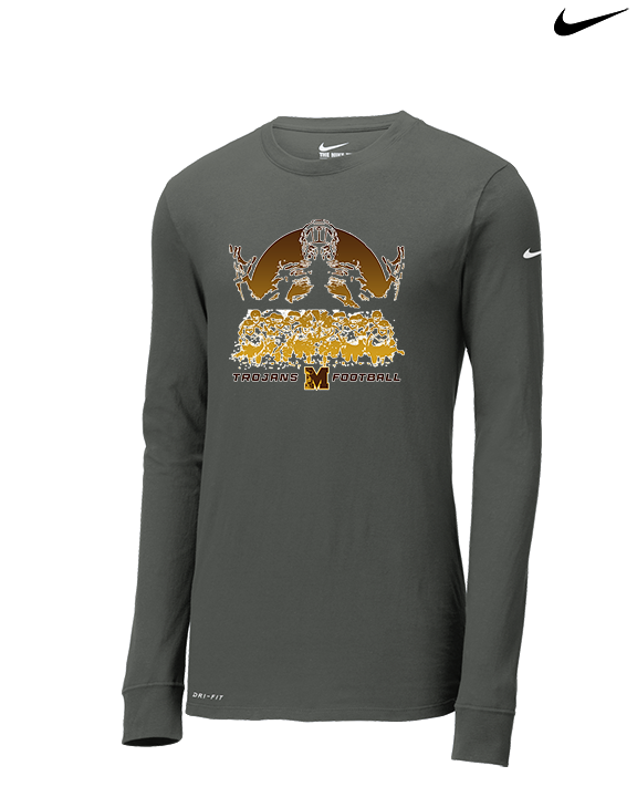 Mililani HS Football Unleashed - Mens Nike Longsleeve