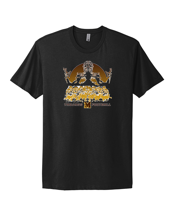 Mililani HS Football Unleashed - Mens Select Cotton T-Shirt